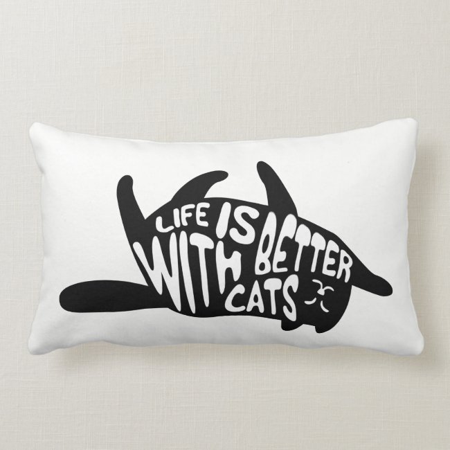 Life is better with cats | Fun Typography