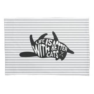 Life is better with cats | Fun Typography