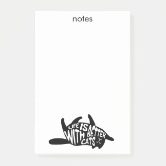 Life is better with cats | Fun Typography