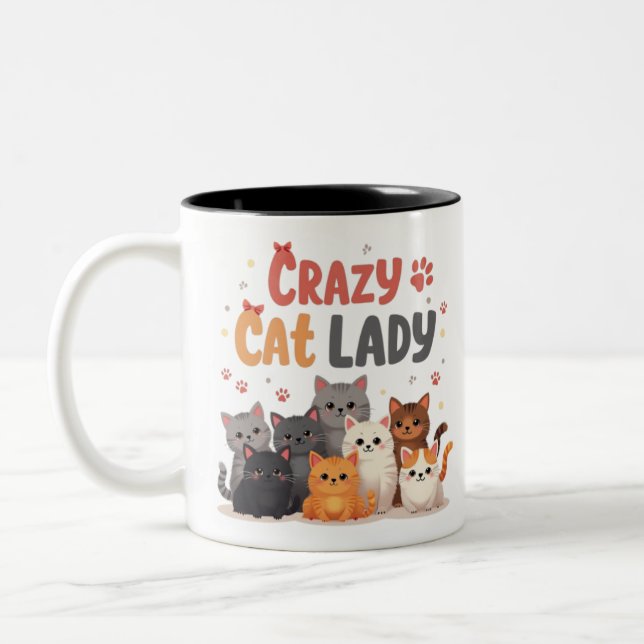 Life is Better With Cats Mug Wrap Cat Lovers Mug  (Left)