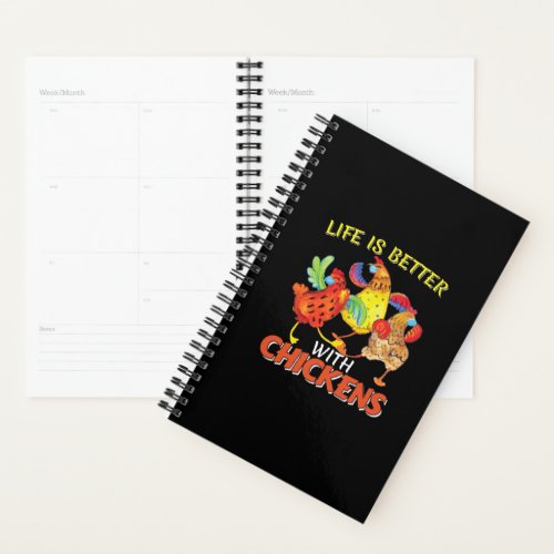 Life is Better with Chickens Planner
