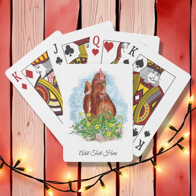 Life is Better with Chickens Poker Cards (Creator Uploaded)