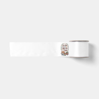 Life Is Better with Coffee Cats Books Satin Ribbon
