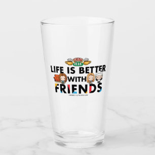 Life is Better with FRIENDS™ Chibi Art Glass