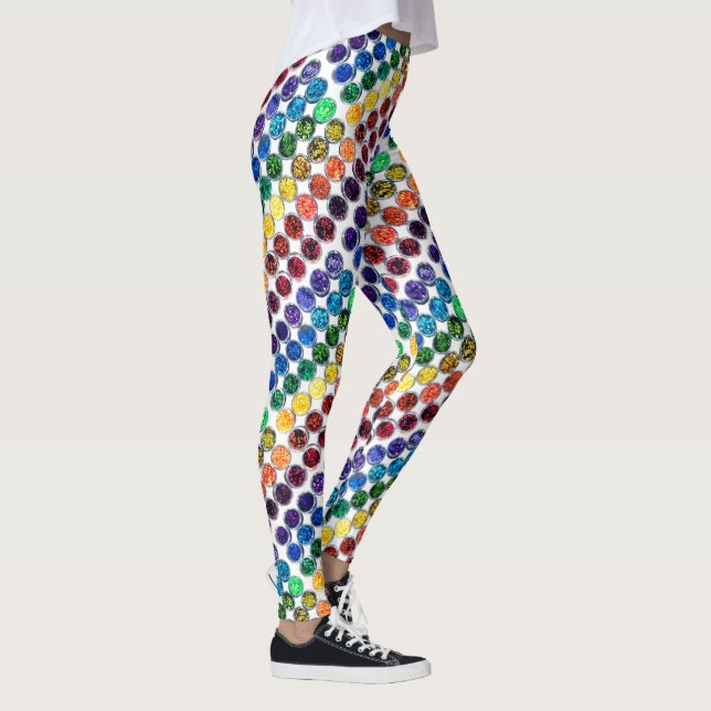 Life Is Better With Glitter Personal Sparkle Leggings (Right)