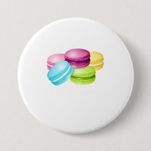 Life is Better with Macarons for Sweet Macar Button
