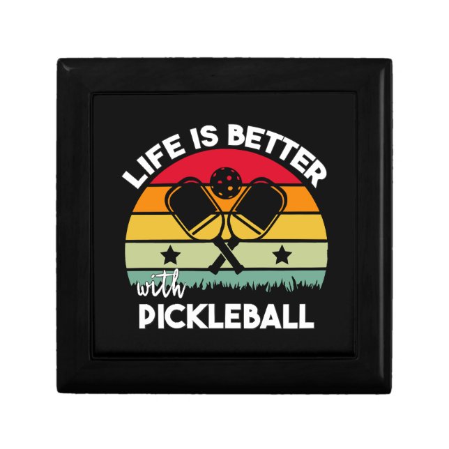 Life is Better with Pickleball Gift Box (Front)
