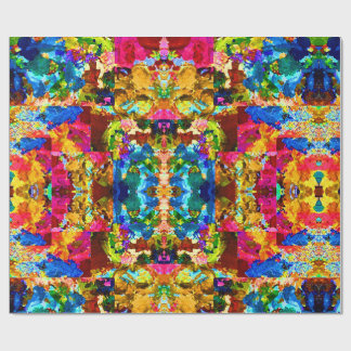 Life is colorful wrapping paper
