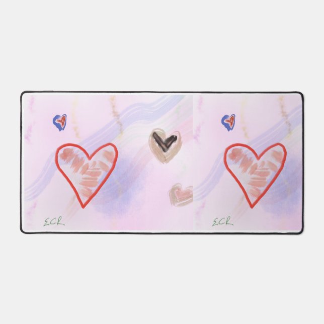 Life is Complicated Desk Mat (Front)