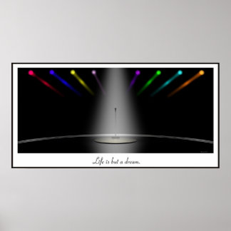 Life is goal a dream. poster