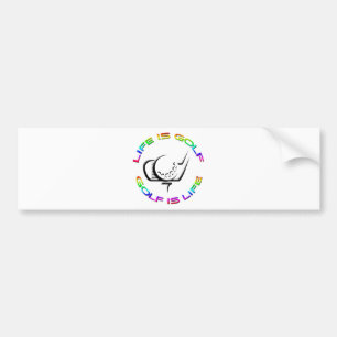 Life is Golf Bumper Sticker