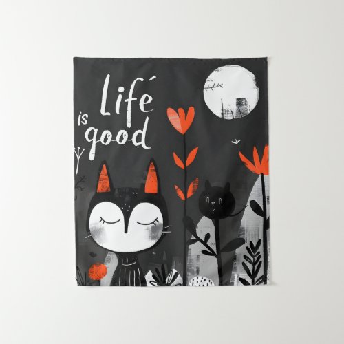 life is good tapestry