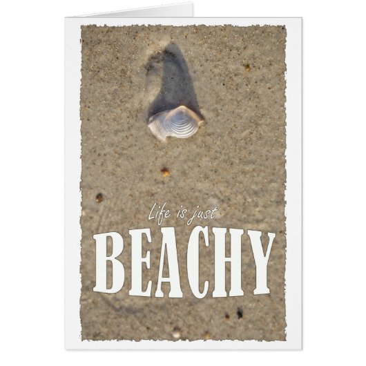Life is just Beachy Cards (Front)