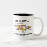 Life Is Just ... One Twist After Another (dna) Two-tone Coffee Mug at Zazzle