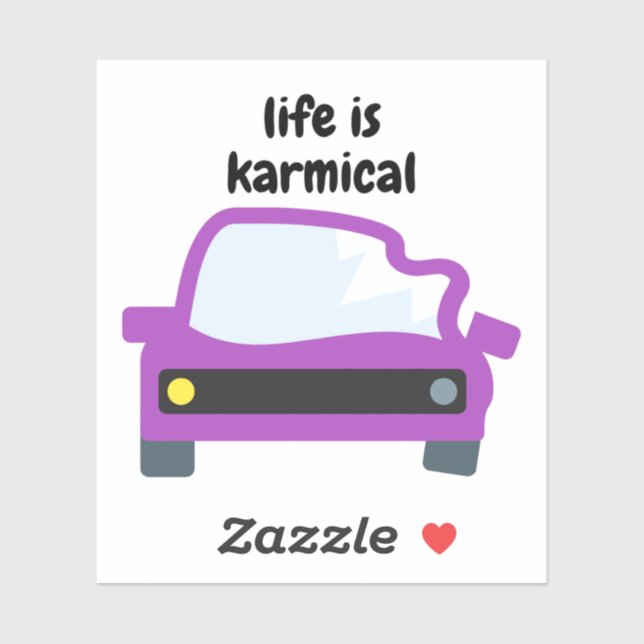 Life is Karmic Sticker (Sheet)