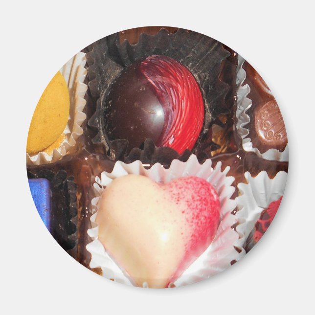 Life is like a box of chocolates magnet (Front)