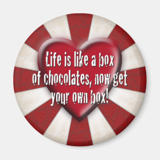 Life is like a box of chocolates magnet