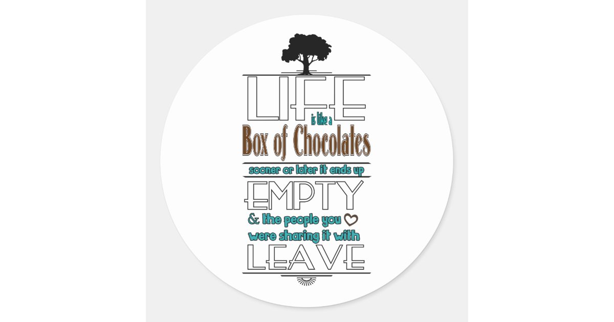 life is like a box of chocolates scene