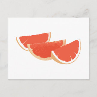 Life is like a grapefruit. postcard