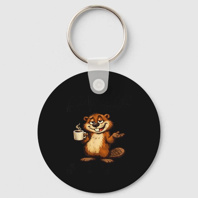Life is Like Diarrhea No Matter How Hard You Try Keychain (Front)