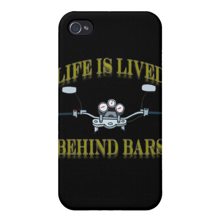 Life Is Lived Behind Bars Iphone 4 Case