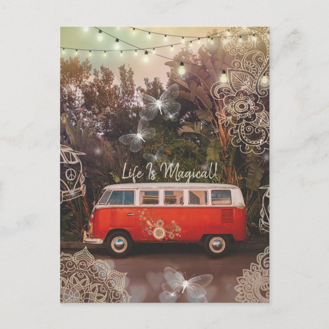 Life is Magical Postcard (Front)