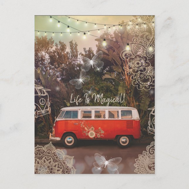 Life is Magical Postcard (Front)