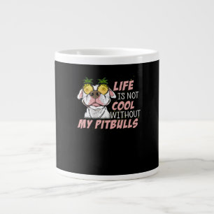 Life is not cool without my BITBULLS Giant Coffee Mug