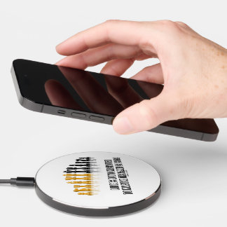 Life Is Not Long Enough To Master Game Of Chess Wireless Charger