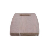 Life Is Not Measured Cherry Cutting Board (Angled View)