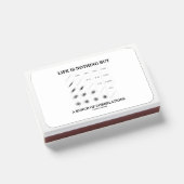 Life Is Nothing But A Bunch Of Correlations Stats Matchboxes (Front Closed)
