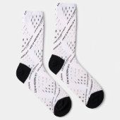 Life Is Nothing But A Bunch Of Correlations Stats Socks (Right)