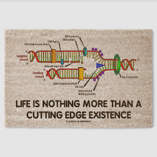Life Is Nothing More Than Cutting Edge Existence Fiber Doormat