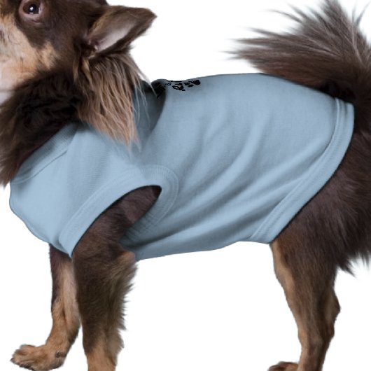 Life is Ruff tshirt for small Dogs (Side)