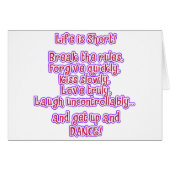 Life is Short (Front Horizontal)