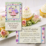 Life Is Short Cupcakes - Business Cards at Zazzle