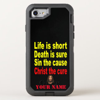 LIFE IS SHORT OtterBox DEFENDER iPhone SE/8/7 CASE