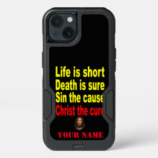 LIFE IS SHORT iPhone 13 CASE