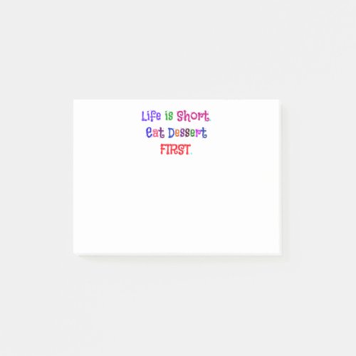 Life is Short Post_it Notes