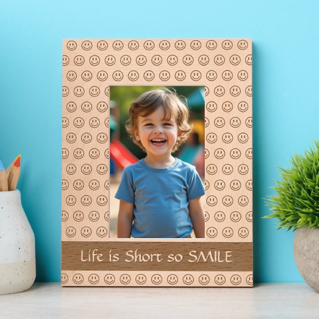 Life is Short so SMILE Engraved Frames (Creator Uploaded)