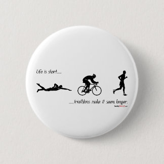 Life is short...triathlons make it seem longer. button