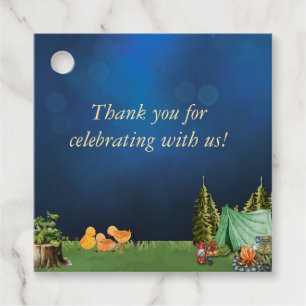 Life is S'more Fun with Twins Favor Tag