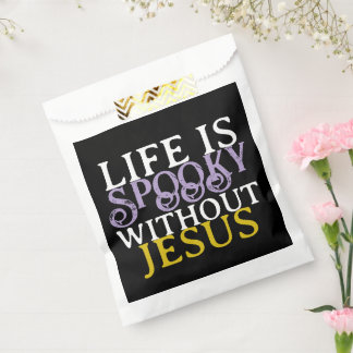 LIFE IS SPOOKY WITHOUT JESUS FAVOR BAG