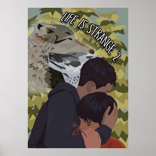 Life is Strange 2  Wolf Brothers Sean Daniel Poster