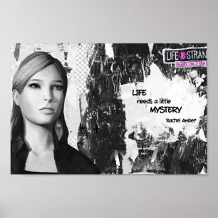Life Is Strange Before The Storm Rachel Amber Quo Poster