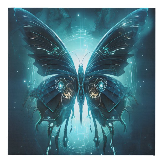Life is Strange Butterfly Faux Canvas Print (Front)