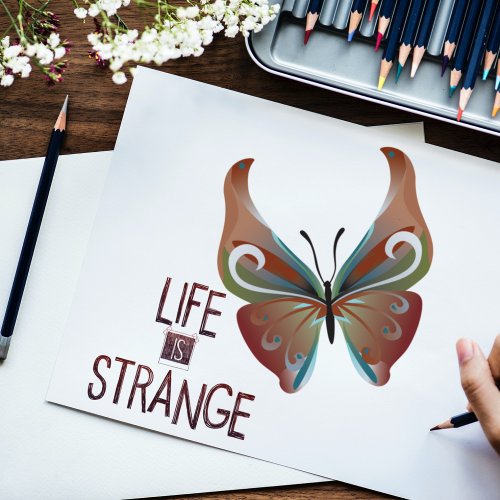Life Is Strange Butterfly Vinyl Sticker