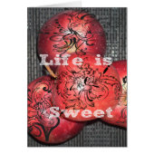 life is sweet and so are apples Customize Product (Front)