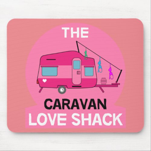 Life Is Sweet AT The Caravan Funny Gifts Travel Mu Mouse Pad