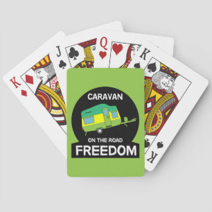 Life Is Sweet AT The Caravan Funny Gifts Travel Mu Poker Cards